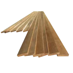 Teakplanke 6 x 45 x mm  (OBS specielfragt - kan ikke sendes med GLS - specielfragt opkræves til erhvervsadresse) - Teakplanker og Teakpanel - Gør det selv